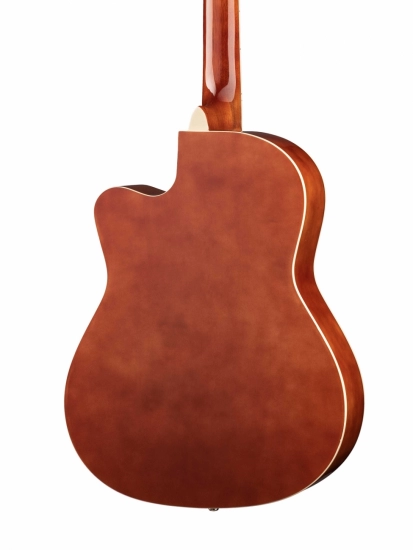 Акустическая гитара Foix FFG-3039-SB, с вырезом, цвет санберст фото 5