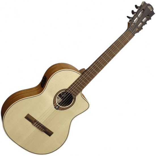 LAG OC-88 CE - классическая гитара с подключением фото 2