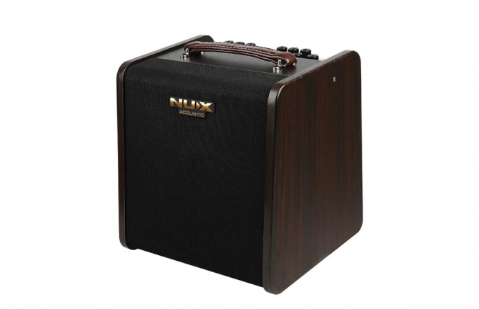 Комбоусилитель для акустической гитары аккумуляторный Nux AC-80 Stageman II фото 1