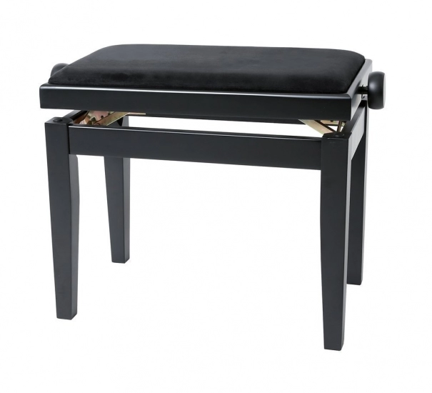 Банкетка для фортепиано Black matt / black seat Deluxe Gewa 130000 фото 1