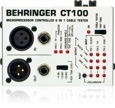 BEHRINGER CT100 - кабель-тестер фото 1