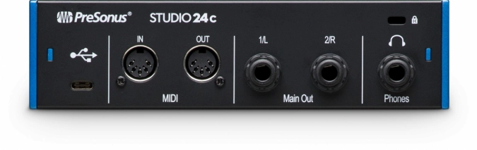 USB-аудиоинтерфейс PreSonus Studio 24c фото 3