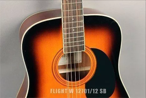 12-струнная акустическая гитара FLIGHT W 12701 12 SB фото 2