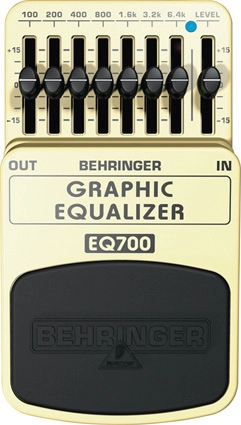 BEHRINGER EQ700 - 7-полосный графический эквалайзер фото 1