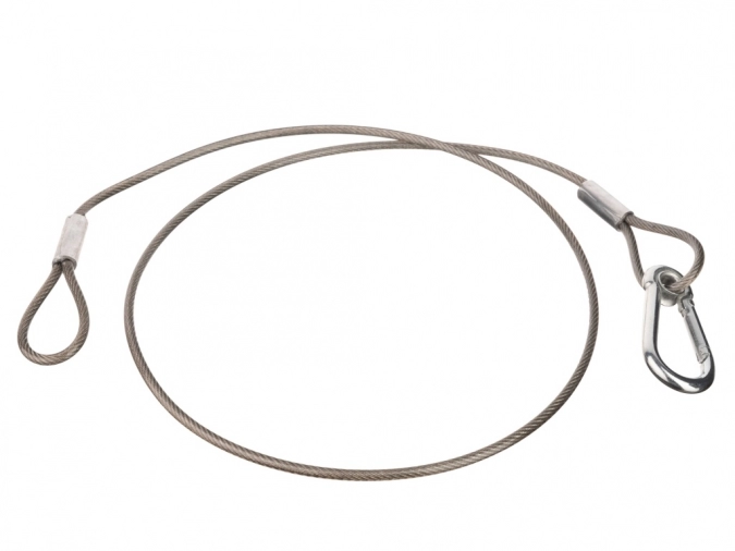 Страховочный трос, 760мм, 60кг, Laudio BXS04S760-PVC фото 1