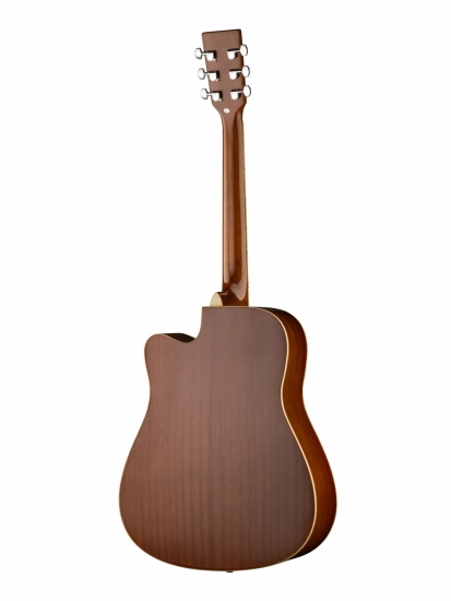 Акустическая гитара Homage LF-4121C-SB, санберст, с вырезом фото 4