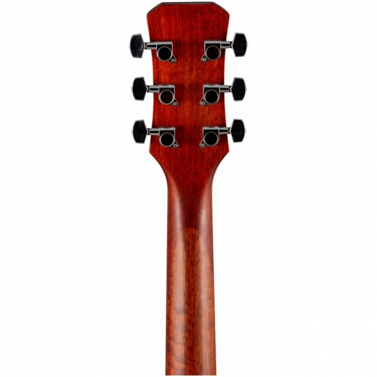 JET JJE-250 OP - электроакустическая гитара, джамбо, ель/красное дерево, цвет натуральный, open pore фото 2