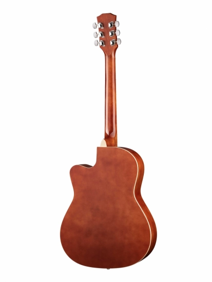 Акустическая гитара Foix FFG-3039-SB, с вырезом, цвет санберст фото 4