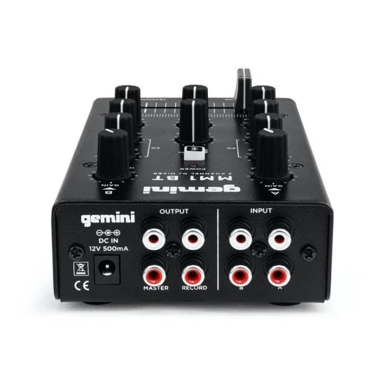 DJ микшер c Bluetooth Gemini MM1BT фото 6