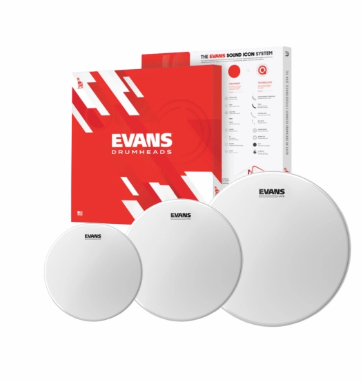 Набор пластиков для барабанов Evans ETP-UV2-R фото 2