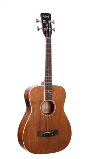 Электро-акустическая бас-гитара Cort AB590MF WBAG OP Acoustic Bass Series фото 1