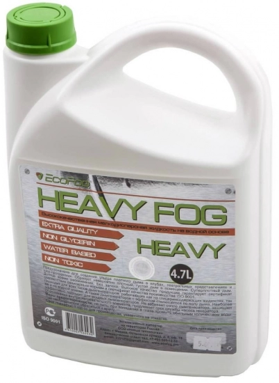 Жидкость для дым машин, ультра плотный дым, EcoFog EF-Heavy фото 1