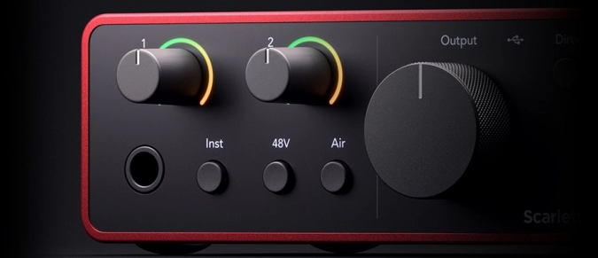 Аудиоинтерфейс USB Focusrite Scarlett Solo 4rd Gen фото 6