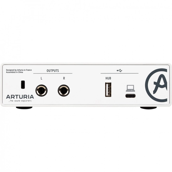 Аудиоинтерфейс Arturia MiniFuse 1 White фото 4