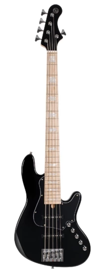 5-струнная бас-гитара Cort NJS5 BK Elrick NJS Series фото 1