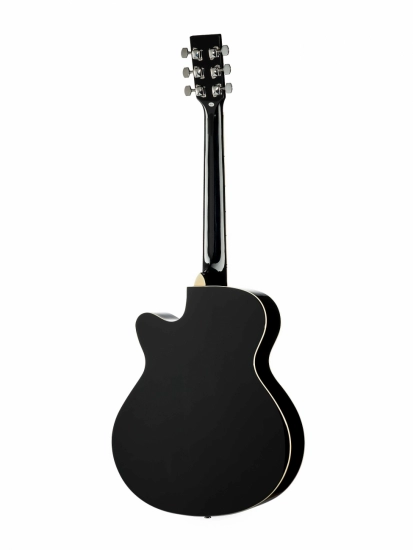 Акустическая гитара HOMAGE LF-401C-B с вырезом, фолк фото 4