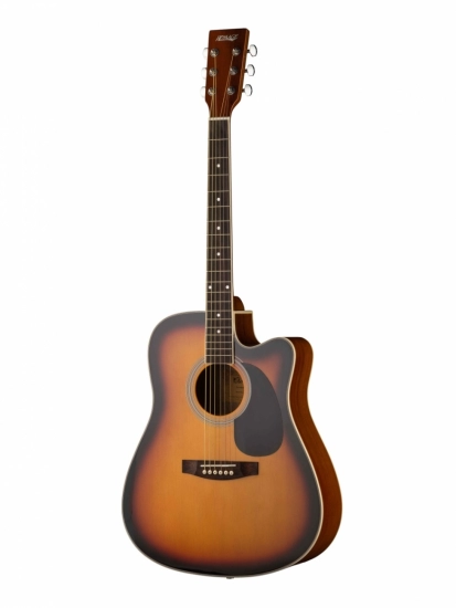 Акустическая гитара Homage LF-4121C-SB, санберст, с вырезом фото 1