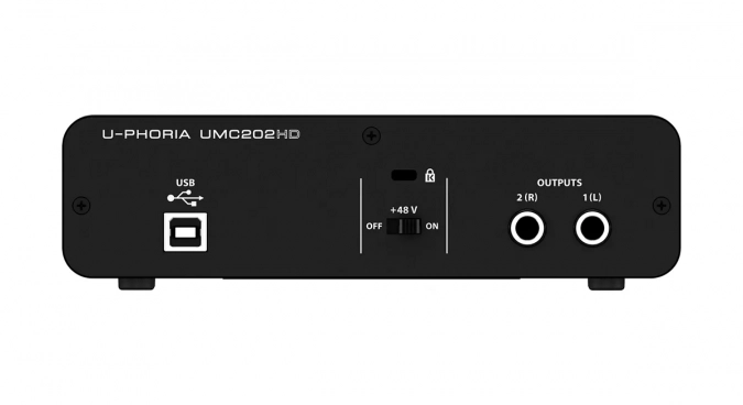 BEHRINGER UMC202HD - аудиоинтерфейс USB фото 4