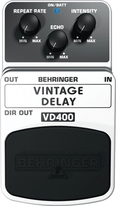 BEHRINGER VD400 - педаль эффектов дилей фото 1