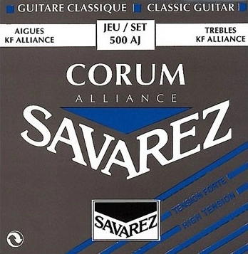 Струны для классической гитары Savarez 500AJ Alliance Corum Forte фото 1