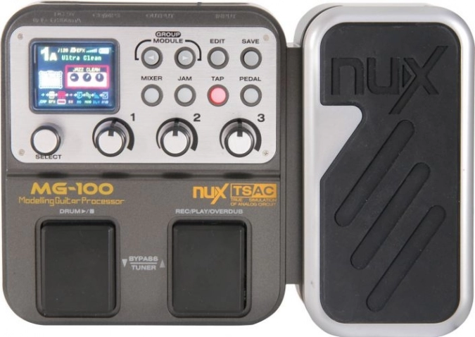 Процессор эффектов Nux MG-100  фото 3