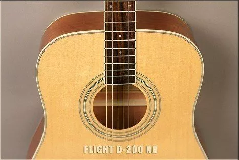 Гитара FLIGHT D-200 NA фото 3