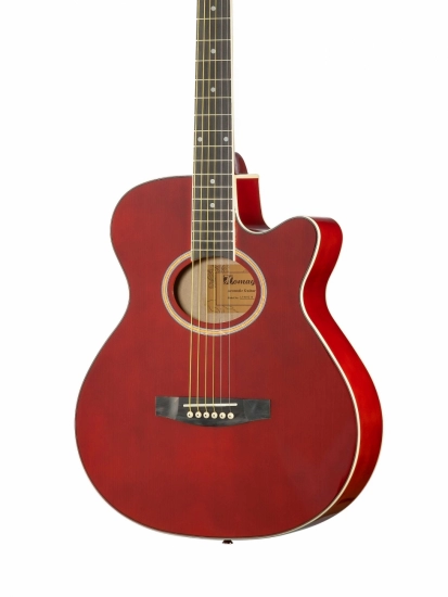 Акустическая гитара с вырезом, фолк HOMAGE LF-401C-R фото 2