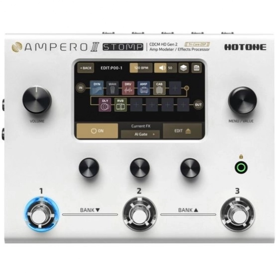 Гитарный процессор эффектов Hotone Ampero II Stomp фото 1