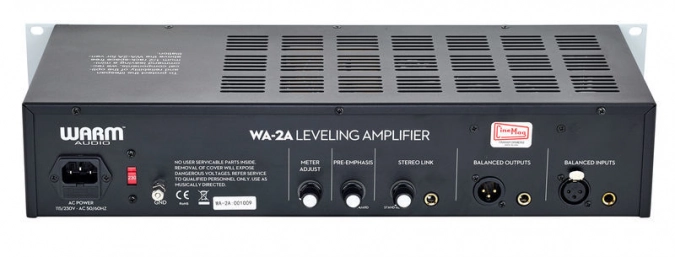 Ламповый оптический компрессор Warm Audio WA-2A фото 3
