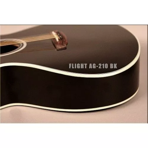 Акустическая гитара FLIGHT AG-210 BK фото 2