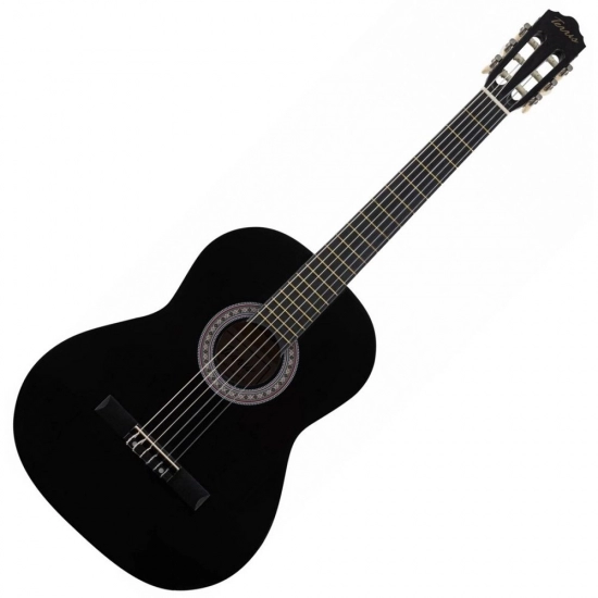 Классическая гитара TERRIS TC-395A BK 4/4, цвет черный, с анкером фото 1