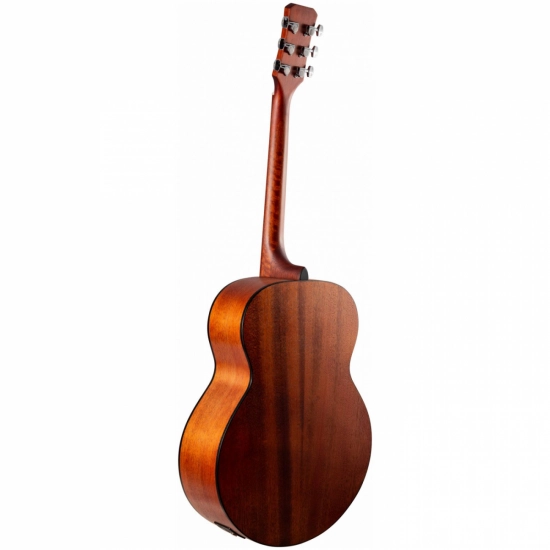JET JJE-250 OP - электроакустическая гитара, джамбо, ель/красное дерево, цвет натуральный, open pore фото 5