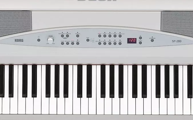 Цифровое фортепиано KORG SP-280-WH фото 3