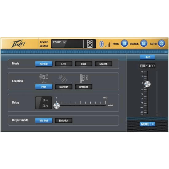 Акустическая система PEAVEY PVXp 12 Bluetooth фото 7