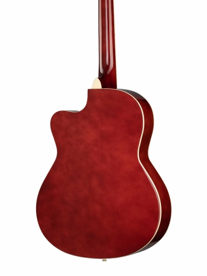 Акустическая гитара Caraya C901T-BS с вырезом, санберст фото 3