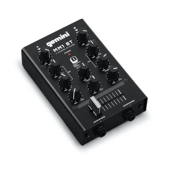 DJ микшер c Bluetooth Gemini MM1BT фото 3