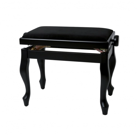 Банкетка для фортепиано black matt seat Deluxe Classic Gewa 130320 фото 1