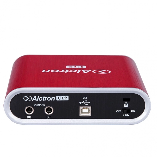 Аудиоинтерфейс USB Alctron U12 фото 2