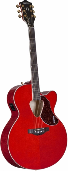 Электроакустическая гитара Gretsch G5022CE Rancher Jumbo Cutaway Western Orange Stain, SVS фото 2